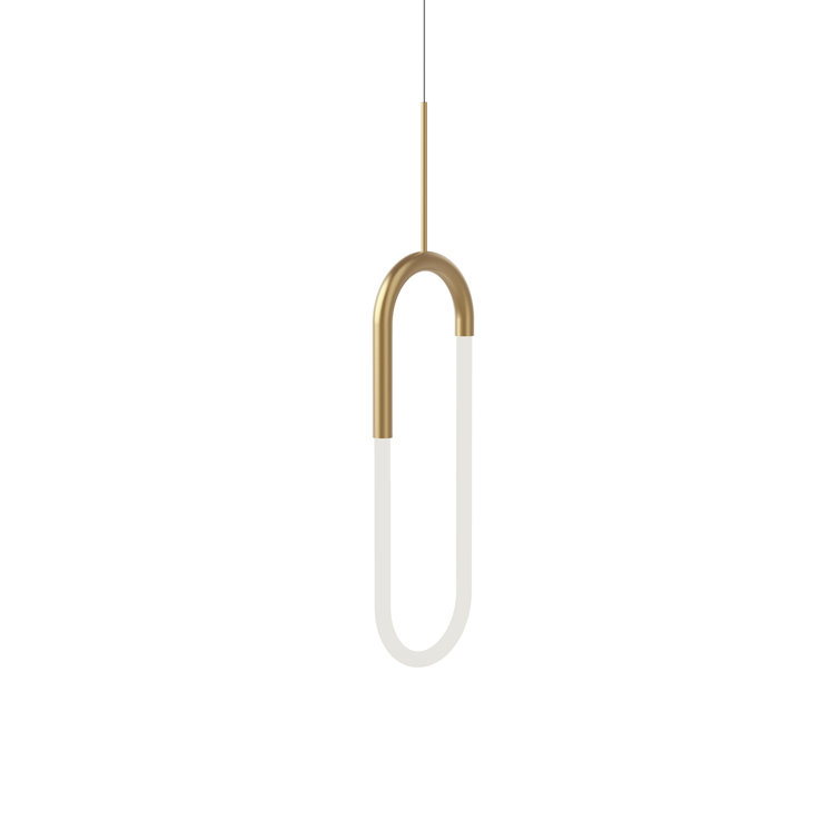 Kuzco Lighting Huron 1 Light Modern Linear Pendant Wayfair